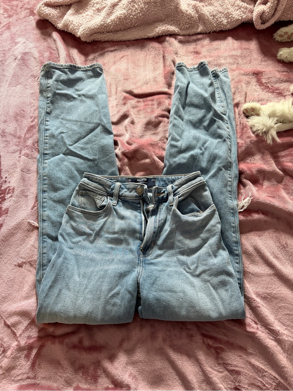 Hollister ultra high rise dad jeans